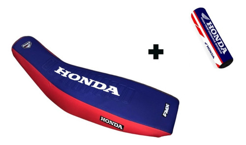 Funda Asiento Honda Xr 250 Tornado + Pad Manubrio Rp