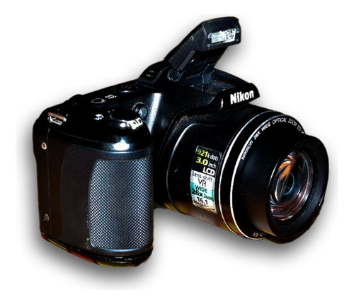  Nikon Camara Coolpix L810 Compacta Color Negro + Kit 