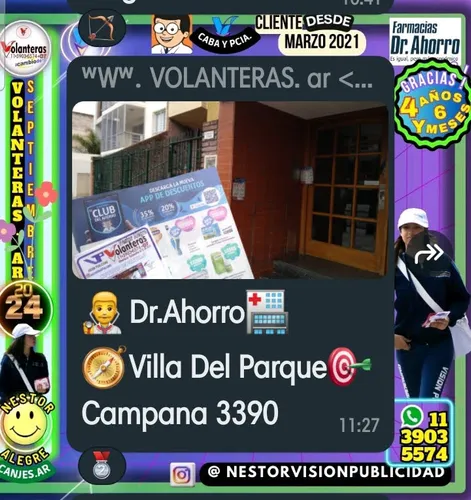 Volanteros Garantia Real Reparto De Volantes Nestor Alegre