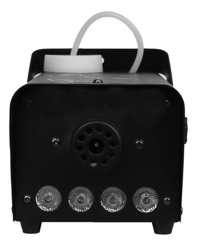 Máquina Fumaça 220v 600w Eventos Canhão 4 Leds Monocromático