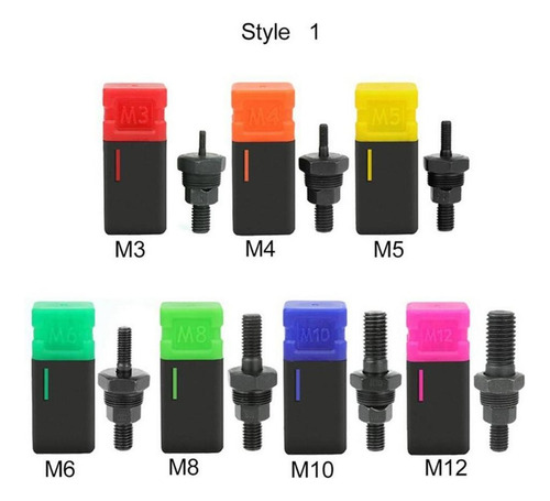Chave De Porca Multicolorida 3/8-16