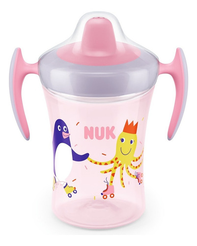 Vaso Nuk Trainer 230ml Rosa 6m