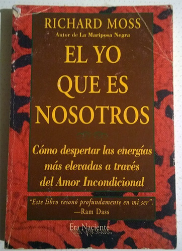 Libro De Richard Moss : El Yo Que Es Nosotros