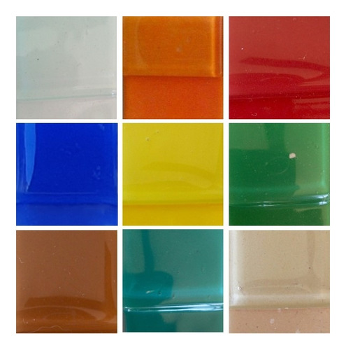Esmaltes Para Vitrofusión Sin Burbujas Promo 9 Colores X50g
