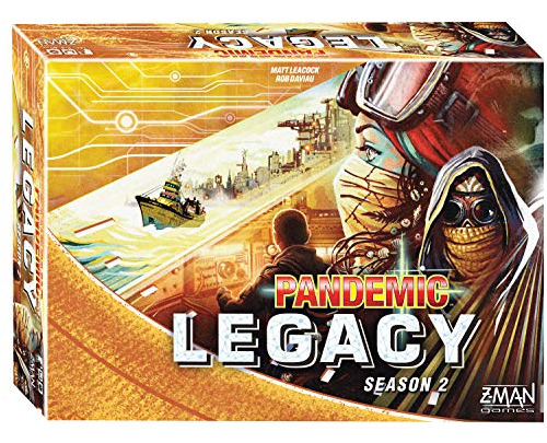 Pandemic Legacy Season 2 Board Game (yellow) - ¡pelea Para S