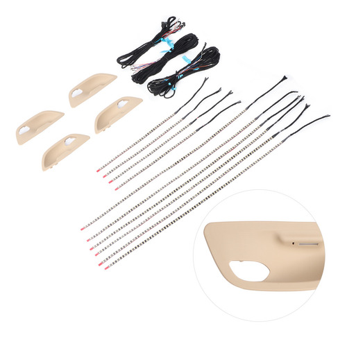 Iluminación Decorativa Led Ambient Strips De 3 Colores, Apta