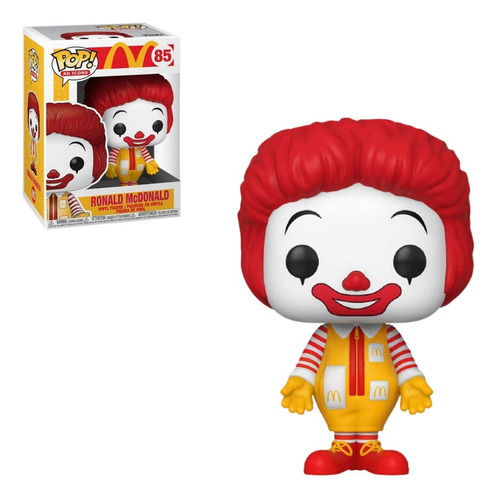 Funko Pop! Ad Icons Mcdonald's Ronald Mcdonald #85 Original