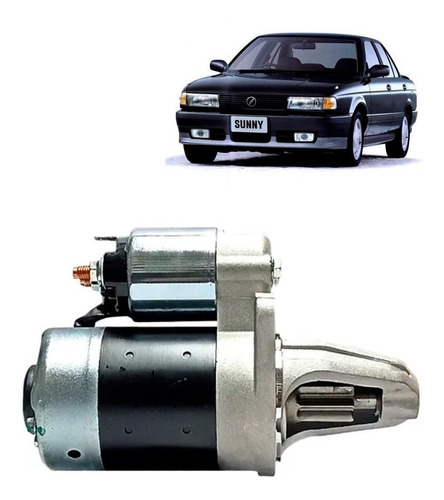 Motor Partida Para Nissan Sunny 1.3 Sedan E13s 1983 1985