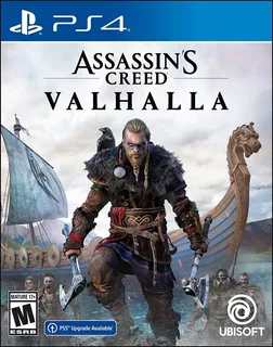 Medios físicos de Assassin's Creed Valhalla Ps4