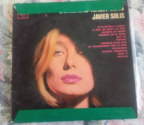 Javier Solís Sombras Nada Más Vinilo