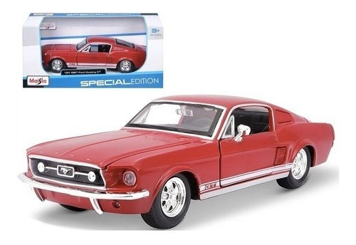 1967 Ford Mustang Gt Maisto 1:24 Edición Especial