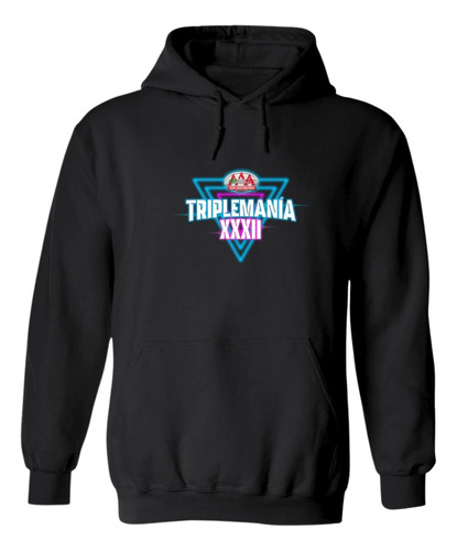 Sudadera Deportiva Mujer Hoodie Lucha Aaa Triplemanía Xxxii