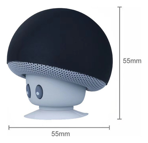 Mini Parlante Portátil Inalámbrico Bluetooth Bocina Altavoz Color Negro