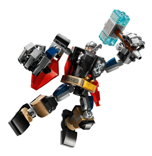 Imagen 5 de 5 de Lego® Avengers - Armadura Robótica De Thor (76169)