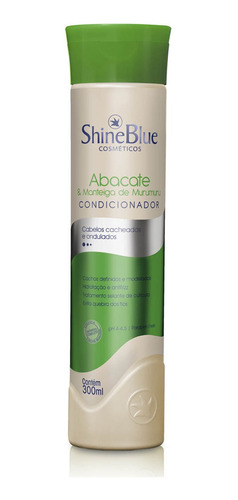 Condicionador Shine Blue Abacate Murumuru Cacheado 300ml