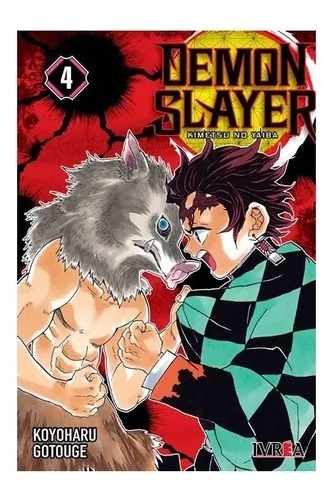Manga Demon Slayer: Kimetsu No Yaiba - Tomo 04 - Ivrea