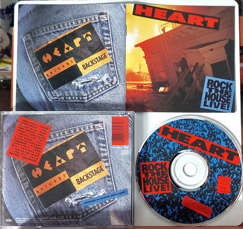 Heart  Rock The House Live!  - Cd Import 