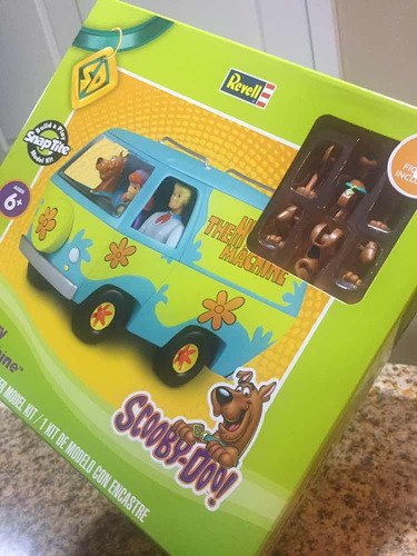 1/24 Mystery Machine Scooby Doo Camioneta Armable Van Nueva