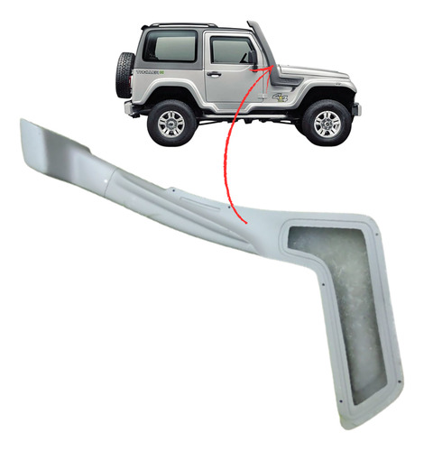 Snorkel Jeep Troller Em Fibra 2009 A 2013 Fabricamos