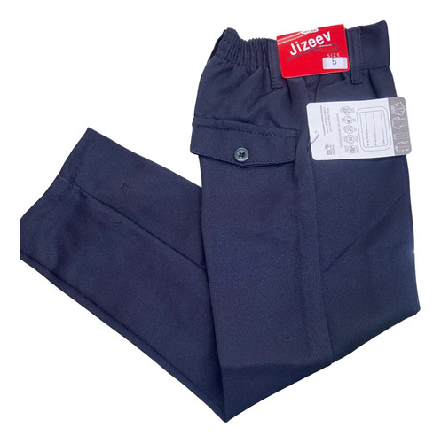 Pantalón Escolar Para Uniforme Con Resorte Boxer