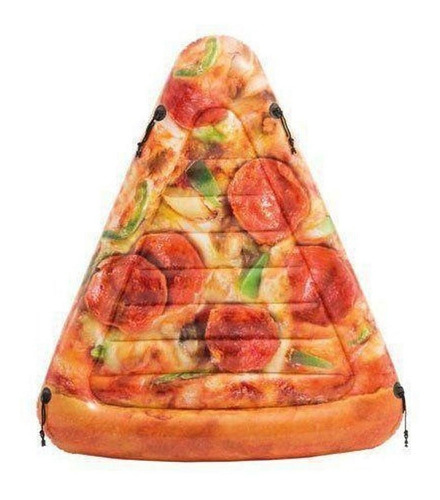 Boia Pizza Fatia Gigante Colchão Inflável Piscina Intex