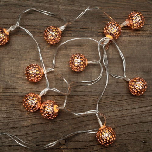 Imagen 2 de 4 de Kikkerland Extensión Luces Moroccan Lantern 120 Cm 10 Leds