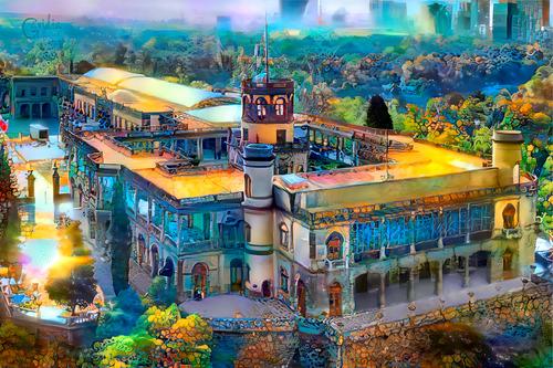 Rompecabezas Castillo De Chapultepec 500pz