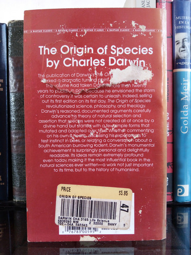 The Origin Of Species By Charles Darwin