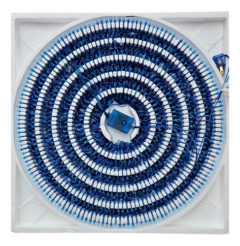 Luces Navideñas 200 Leds Blanco Con Azul Se200