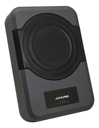 Caja Subwoofer Slim 8  Potenciado Alpine Pwe-s8 Extrachato