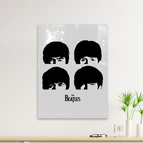 Cuadro Deco The Beatles Face (d0657 Boleto.store)