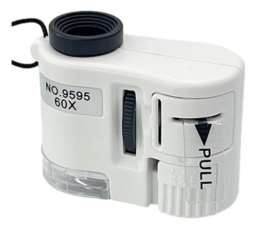 Microscopio Led De Bolsillo Mini Microscopio Con Luz Microsc