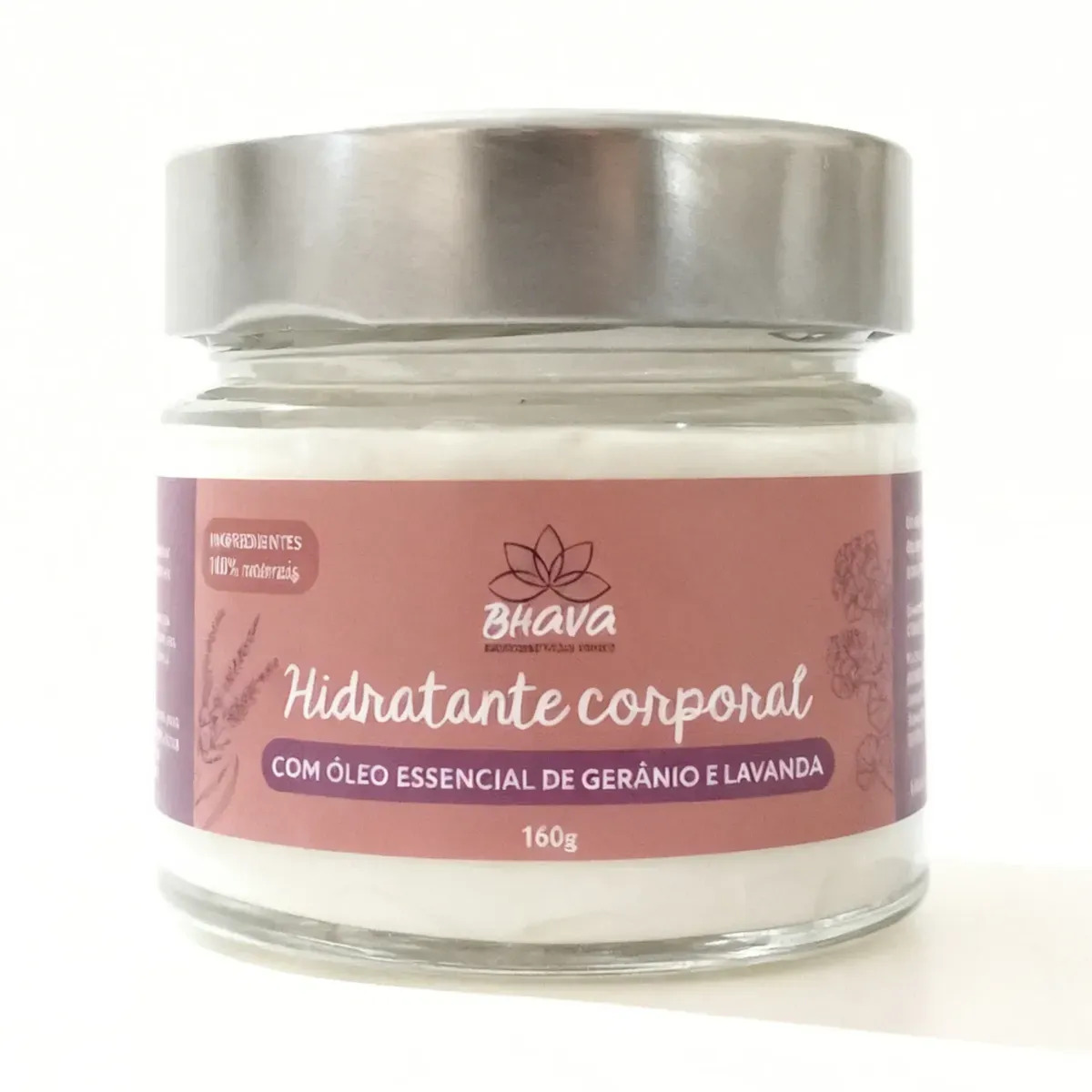Hidratante Corporal Natural 160g - Bhava