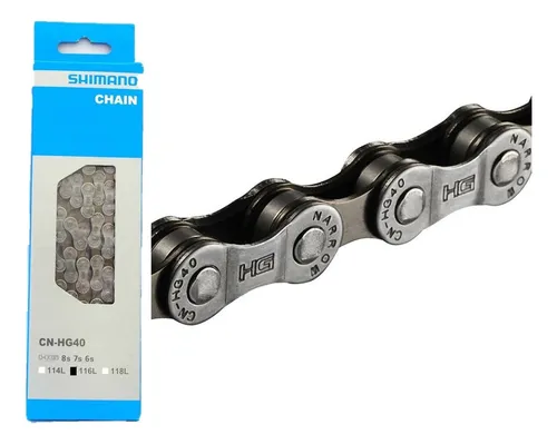 Cadena Cadenilla Shimano Cn- Hg40 6 7 8 Vel