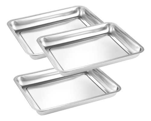 Utensilios Para Hornear De Acero Inoxidable, 3 Piezas