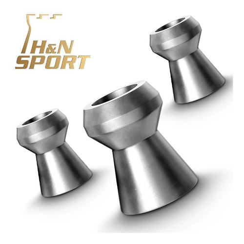 Combo Balines H&n Crow Magnum 5,5 Mm 18 Gr - Aire Comprimido