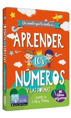 Libro Aprender Los Números Pizarra Mágica + App 