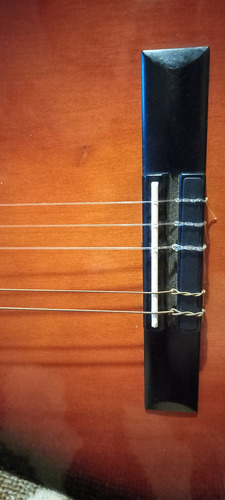 Guitarra Española Nj Radalj Calidad Superior (con Detalle) Marrón