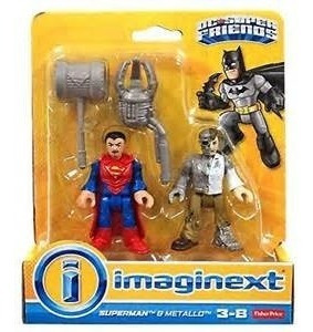 Fisher Price - Imaginext - Superman & Metallo - Dfx91