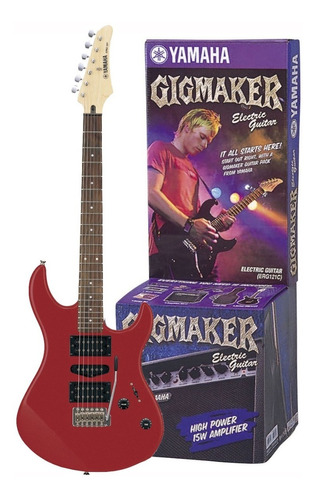 Kit De Guitarra Yamaha Erg121gpii Amplificador Y Accesorios