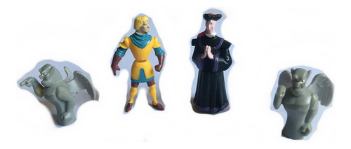 Coleção Magic Ball Nestle: 3 Personagens Notre Dame Disney