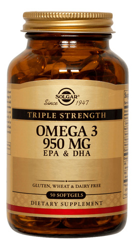 Triple Strength Omega-3 950 Mg 50 Soft