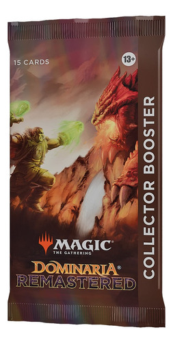 Magic Tg Dominaria Remastered - Collector Booster En Inglés