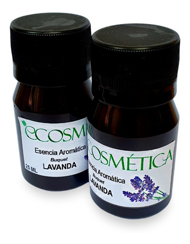 Esencia Aromática Jabones Y Velas Fragancia Lavanda X 25 Ml