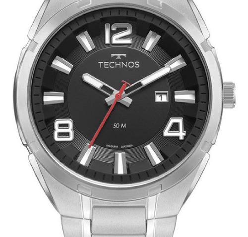 Relógio Technos Masculino Elegant Analógico Prata 2117lcz1p