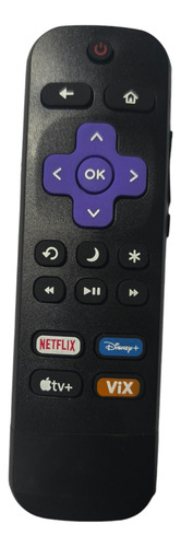 Control Para Smart Tv Philips Roku Netflix Disney Vix