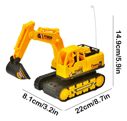 Vehículo De Ingeniería De Excavación Con Control Remoto Bidi
