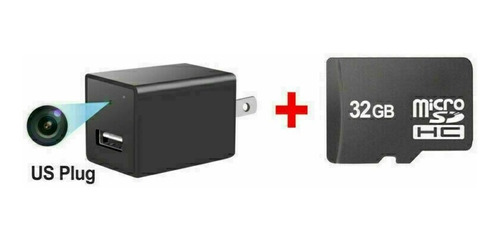 Mini Camara Espia Cargador Wifi Ip Hd 1080p