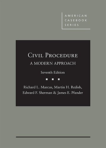 Procedimiento Civil, Un Enfoque Moderno (american Casebook S