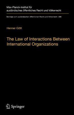 Libro The Law Of Interactions Between International Organ...